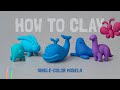 Thousands of ideas in just one color  how to clay single color models