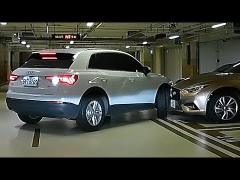 【車禍影片】看完這段沒中風算你厲害（2026.05.31 臺北市中山區樂群二路美福大飯店停車場