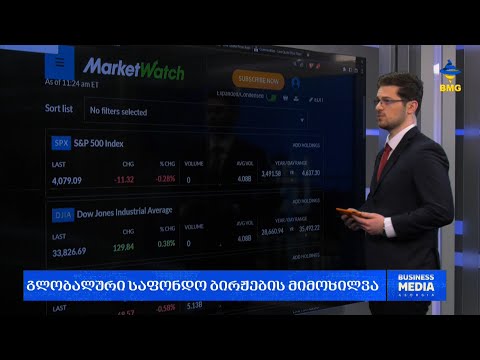 #საქმიანისაღამო: ეროვნული ვალუტის მიმოხილვა \u0026 გლობალური საფონდო ბირჟების მიმოხილვა;