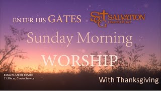 Salvation Church of God |8:00 AM Sunday Worship Service 1/10/2021| Past. Malory Laurent