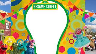 Sesame Street Personalisable Invitation