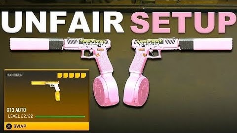 the BROKEN X13 AKIMBO PISTOL in Warzone 2 (Vondel Park Warzone)