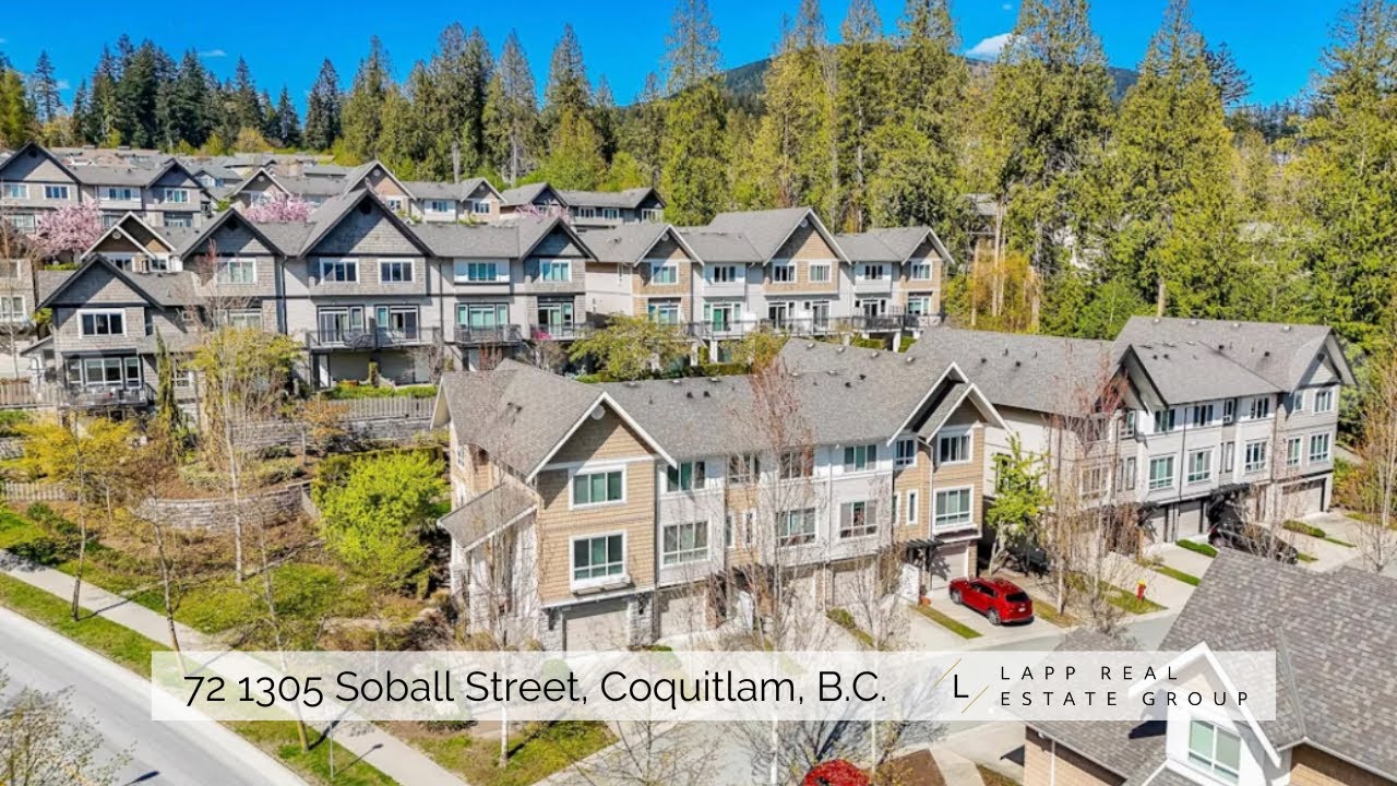 BURKE MOUNTAIN Townhome at Tyneridge 72 1305 Soball Street, Coquitlam