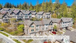 BURKE MOUNTAIN Townhome at Tyneridge  |  72 1305 Soball Street, Coquitlam  |  Lapp Real Estate Group