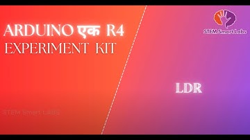 Light Sensing with LDR and Arduino EK R4 Experiment Kit | Analog Input Tutorial