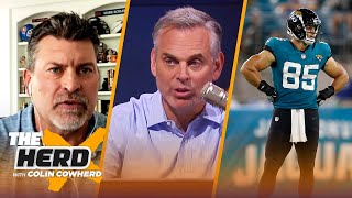 Mark Schlereth on Justin Fields \& Trey Lance's debuts, Tim Tebow cut, Broncos I NFL I THE HERD