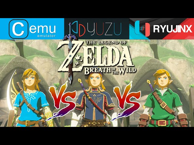 [2023] RYUJINX Vs CEMU Vs YUZU - Best emulator to play ZELDA