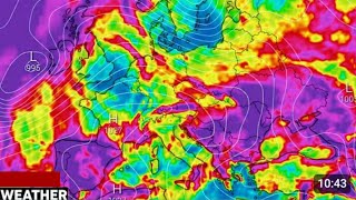 European 10 weather forecast model ECMWF AiFs.#European