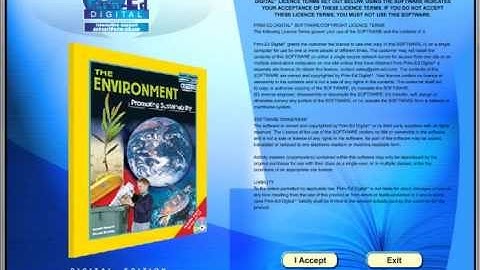 The Environment eBook demo video