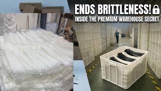 Inside Our Premium Cable Tie Warehouse: The Secret to Brittle-Free Performance! 🔒