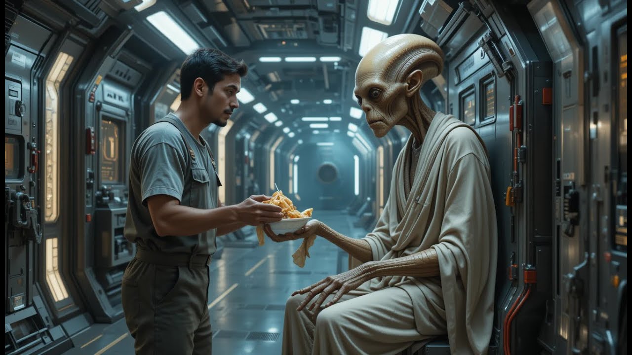 Single Dad Janitor Helped Starving Alien Elder—Unaware It Was The Empress’s Father, Who Watched...