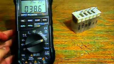 Digital multimeter MASTECH MS8229