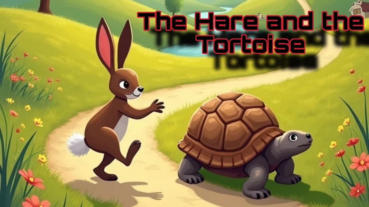 The Hare and the Tortoise English Story - YouTube