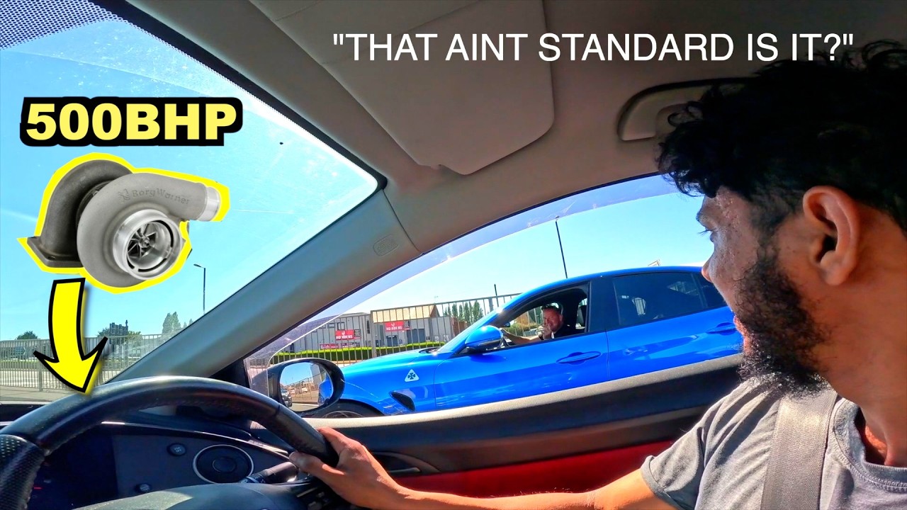 Гоняю со случайными людьми на своей Honda Civic FN2 Type R мощностью 500 л.с.