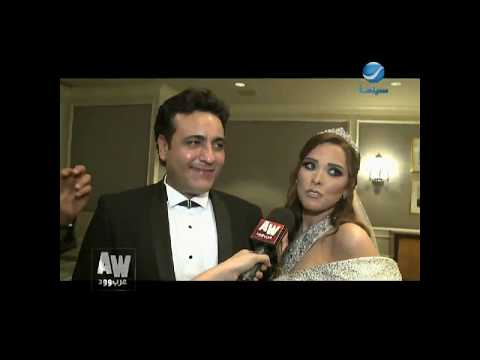 عرب وود  بالفيديو حفل زفاف الملحن محمد رحيم ومدربة الأسود أنوسة كوتة