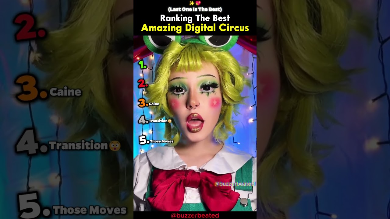 Ranking The Best Amazing Digital Circus Cosplay