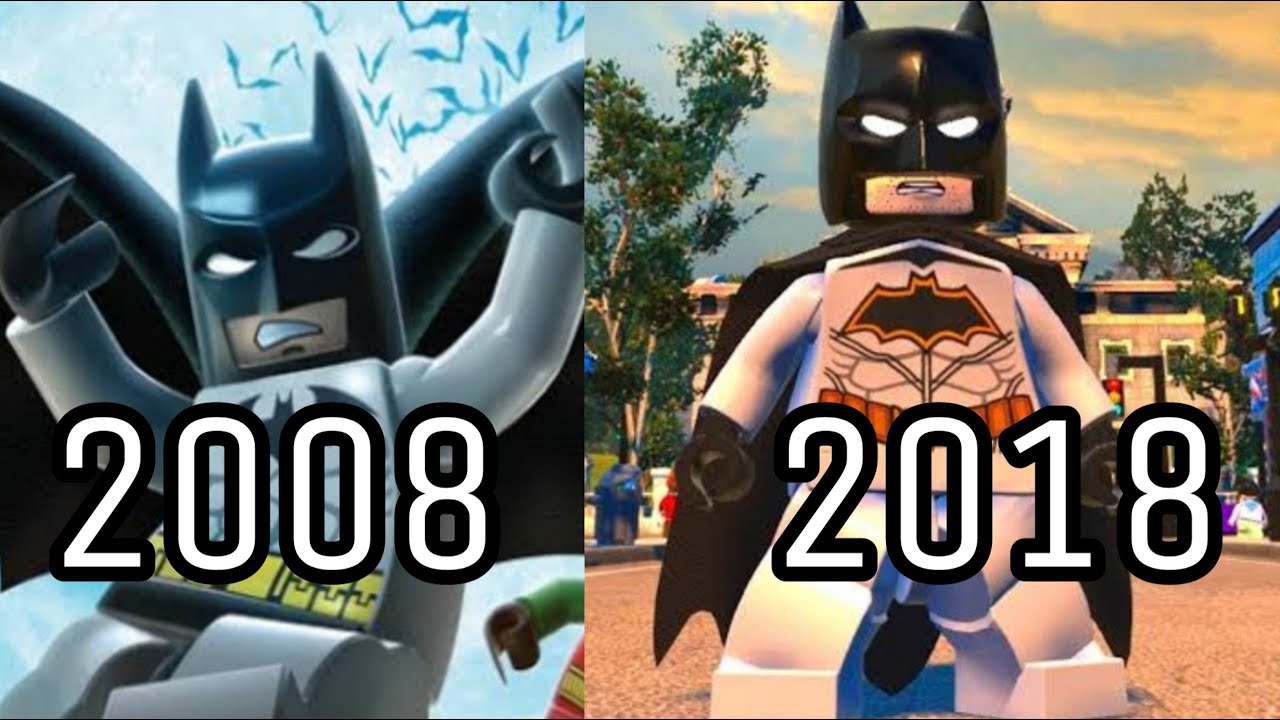 LEGO Batman PlayStation Evolution [2008-2018]