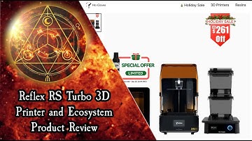 Reflex RS Turbo 3D Printer and Ecosystem - Product Review