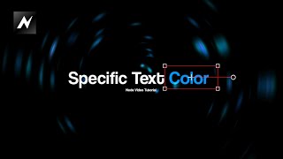 How To Change A Specific WORD'S COLOR in Node Video