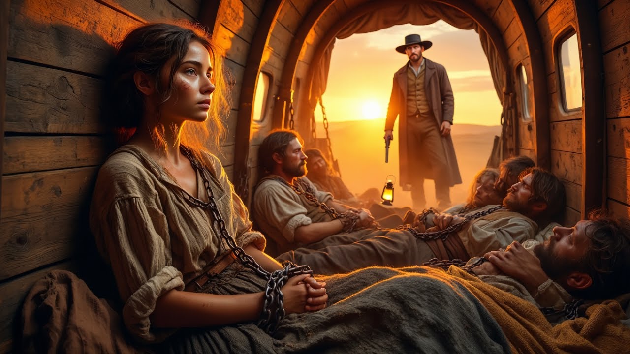 Vendue pour les mines, elle pensait que tout était fini… Un cow-boy a intercepté le train