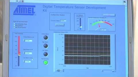 Atmel Digital Temperature Sensors