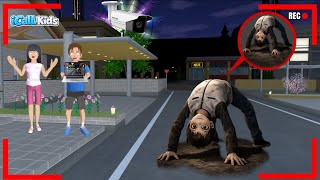 Yuta Mio Panik CCTV Merekam HANTU YUTA KAYANG menyerang Kota Sakura😱|sakuraschoolsimulator