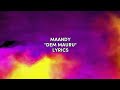 MAANDY - "DEM MAURU (LYRICS)