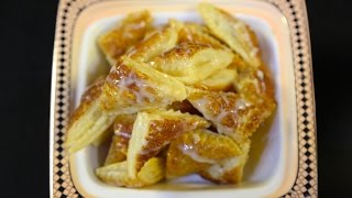 #وجبات_15_ثانية | مثلثات البف باستري | 15smeals | Puff Pastry Triangles#