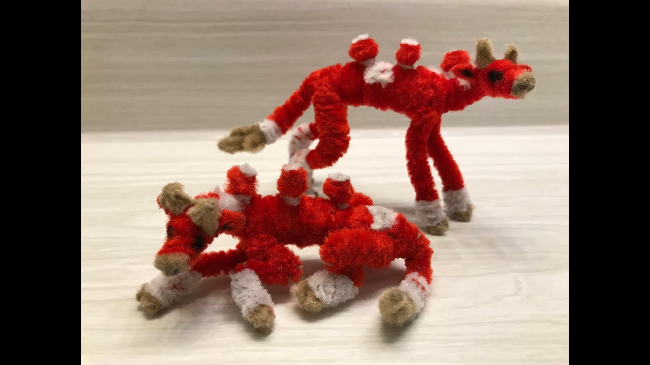 Pipe Cleaner MOOSHROOM!🍄🐄 (From Minecraft) YouTube