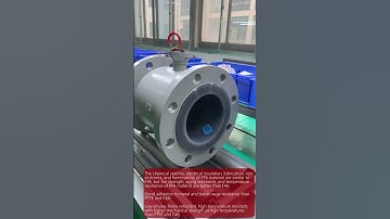 Electromagnetic lining selection PFA #flowmeter #flowmeters #Electromagnetic#lining #madeinchina