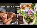 what i eat in a week//realistic