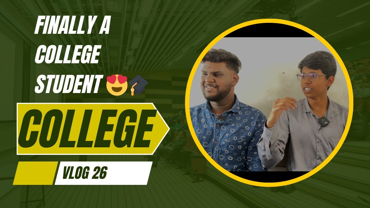 College Life Starts Now 🎒 | My First College Vlog | NJ Dachu Vlogs