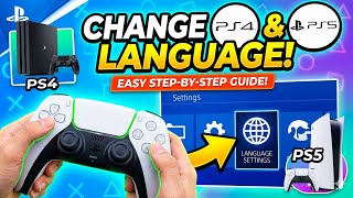 Change Ps4 Ps5 Language Easy Fast