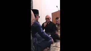 Detik detik Dedi Corbuzier mengucapkan dua kalimat syahadat