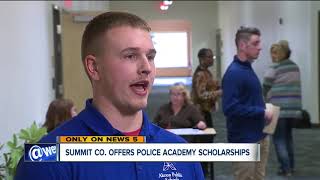 16 scholarships available for police academy from the Summit County Sheriff's Office