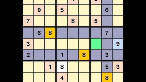 How to Solve New York Times Sudoku Hard October 9, 2021