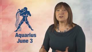 Daily Horoscope June 3, 2016: Aquarius