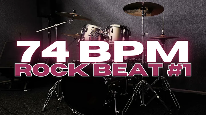 74 BPM - Rock Drum Beat - Loop 1