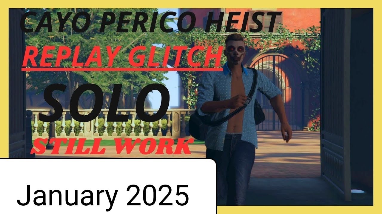*DO IT now* Cayo perico heist REPLAY GLITCH STILL WORK on january 2025