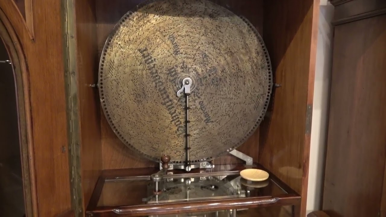 ディスクオルゴール》Polyphon Style 54 'MIKADO' Disc Music Box