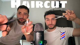 ASMR Haircut With My Friend ✂️ Close Up Scalp Sounds (No Talking)