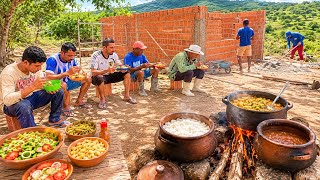 ALMOÇO NA ROÇA, COMUNIDADE SANHARÓ, CASA DE ÉLIDA 