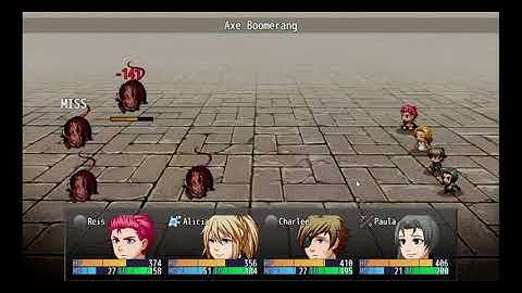 Cube Reign Demo Screen Resolution 1104x628 RPG Maker MV Gameplay