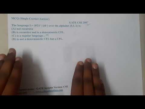 GATE CSE 2007