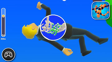 Ragdoll Fall: Break the Bones - Gameplay Walkthrough Part 12 - Game Levels 71-73 (iOS, Android)