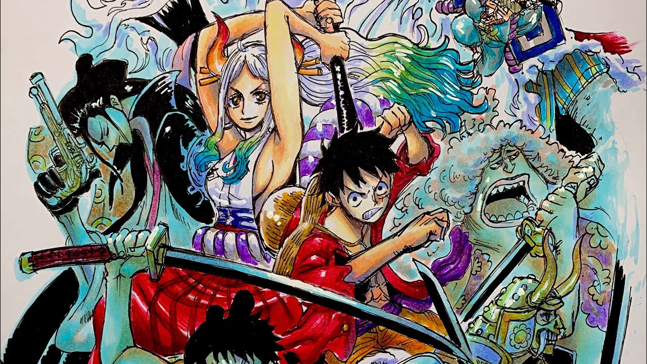ワンピース 98巻 表紙の描いてみた Drawing One Piece 98 S Comic Youtube ワンピース 98巻 表紙の描いてみた Drawing One Piece 98 S Comic Youtube