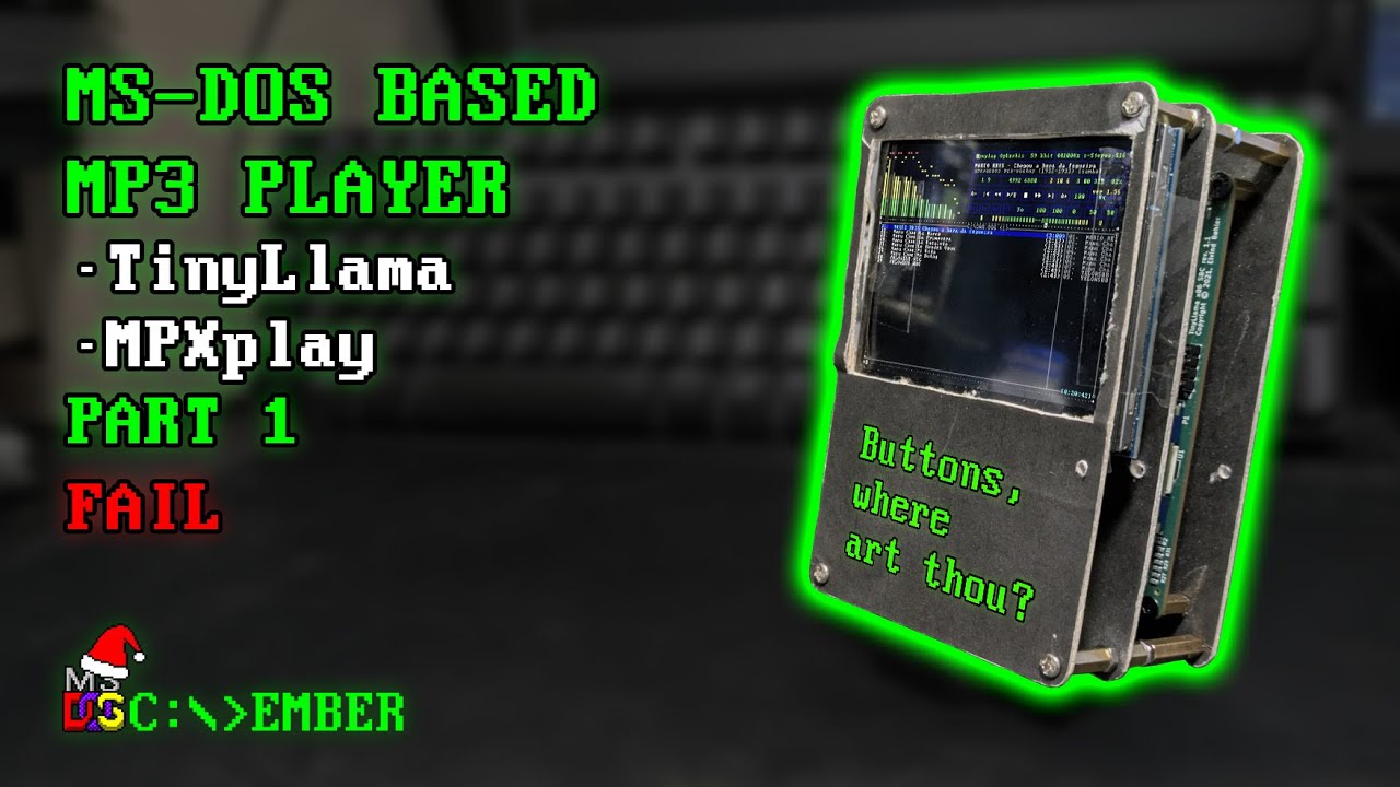 DOS based MP3 player - 