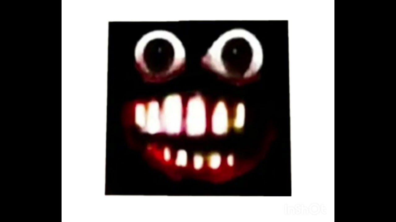 scary face from 