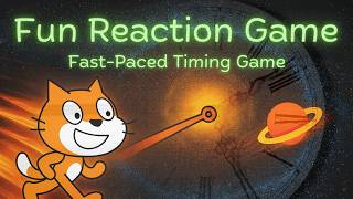 [Scratch Tutorial] FUN Reaction Game! Fast-Paced Timing Game (EASY to Make!)