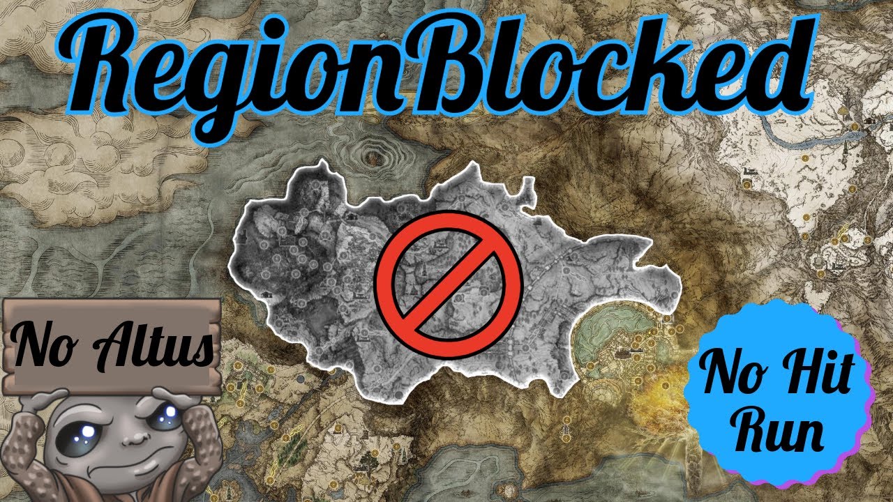 Elden Ring RegionBLOCKED No-Hit Any% Run (1.16.1)